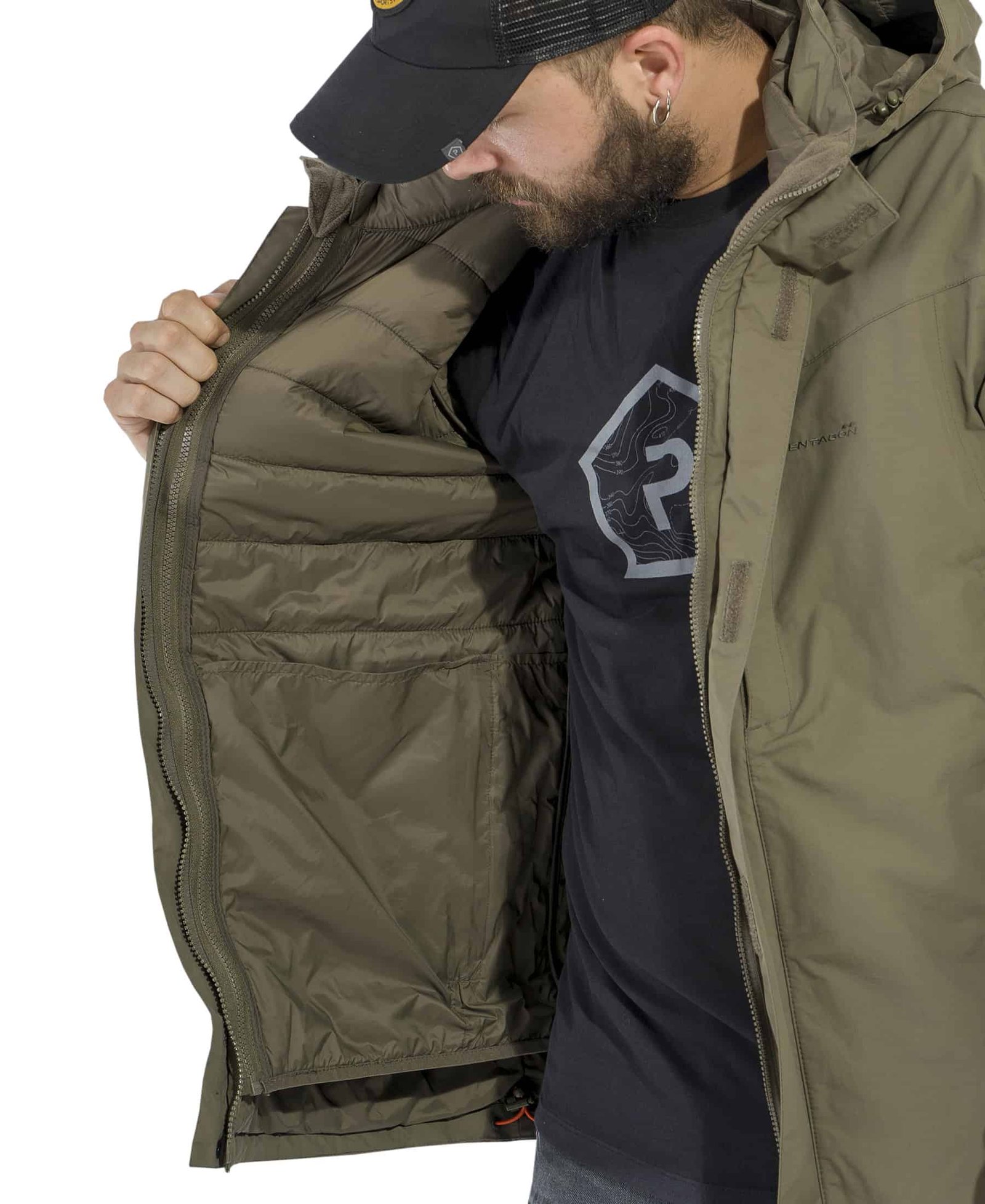 GEN V3.0 JAKKE OG INSULATOR BLACK - Bilde 3